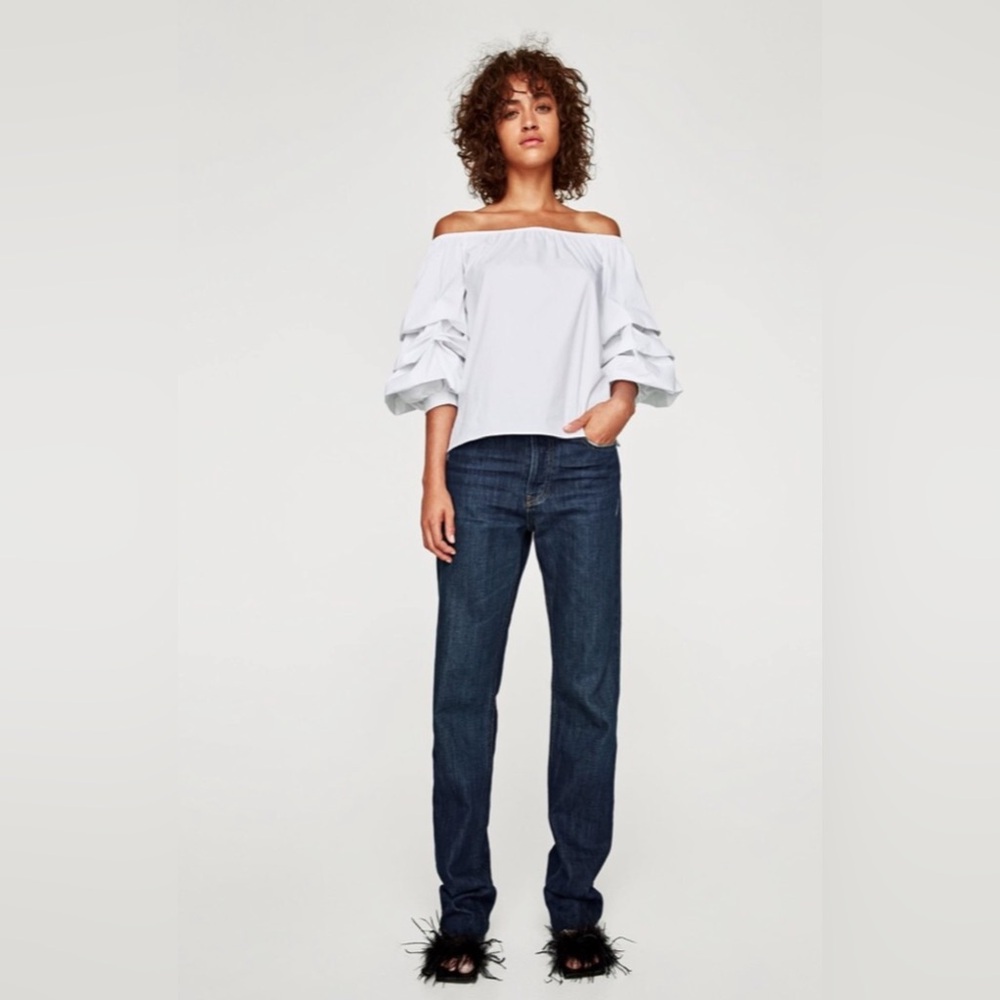 NWT Zara Off The Shoulder Top✨XS